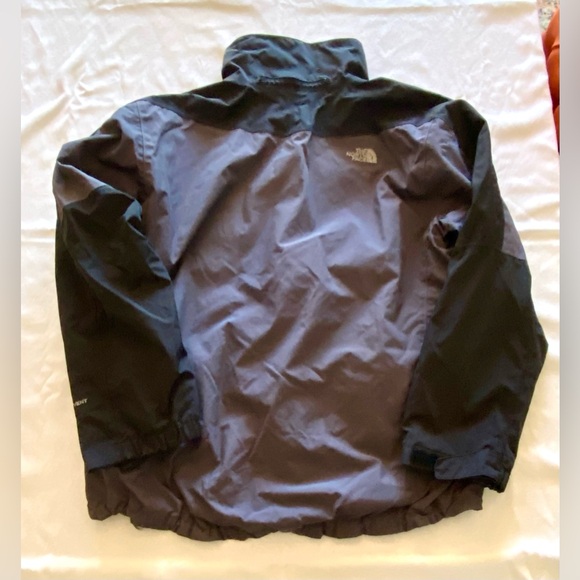 🟣 THE NORTH FACE MENS HYVENT JACKET - GRAY & BLACK - SIZE XL - EXCELLENT COND 🟣 - Picture 7 of 10